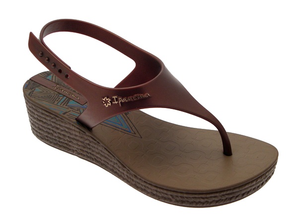 WOMENS IPANEMA WEAVE WEDGE SANDALS ANKLE STRAP FLIP FLOPS WEDGES SHOES SIZES 3-8 | eBay